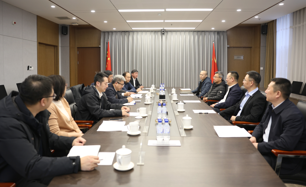 中水北方勘测设计公司到集团公司调研