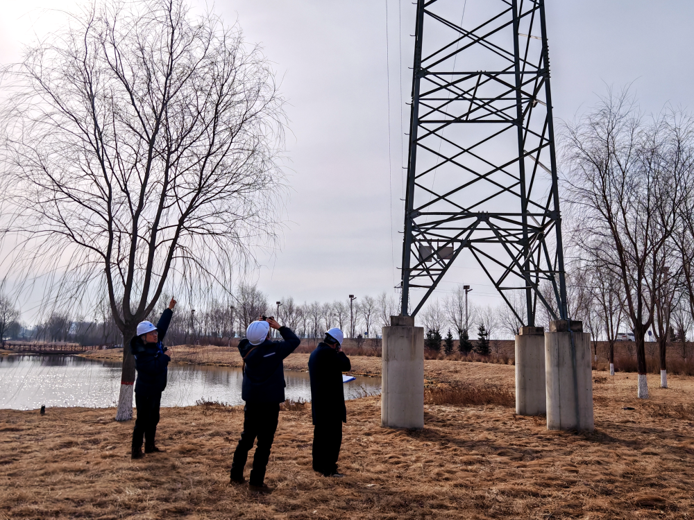 筑牢春检防线丨城市供水公司开展66kV线路专项巡检